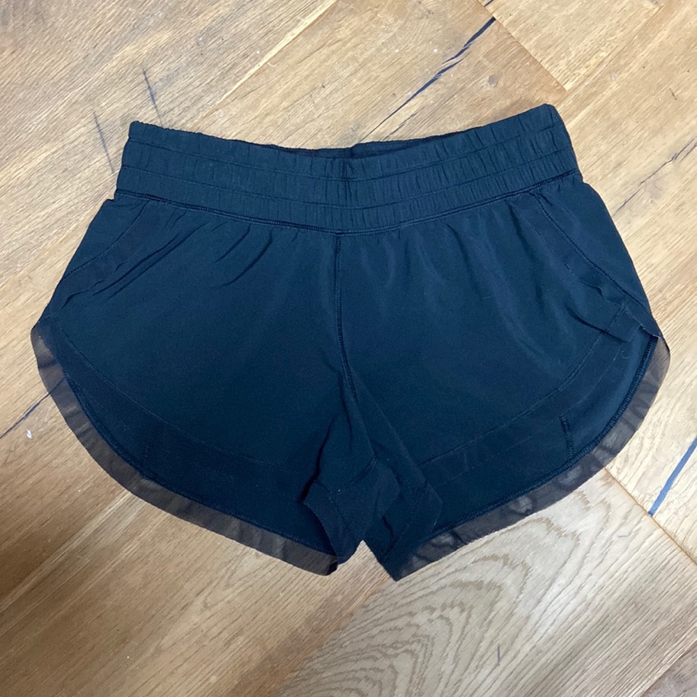 Lululemon Black Shorts Size 6 Limited Edition